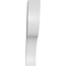 Ekena Millwork 3-in. W x 14-in. D x 18-in. H Geneva Architectural Grade PVC Knee Brace BRCP03X14X18GNV - alternate 2